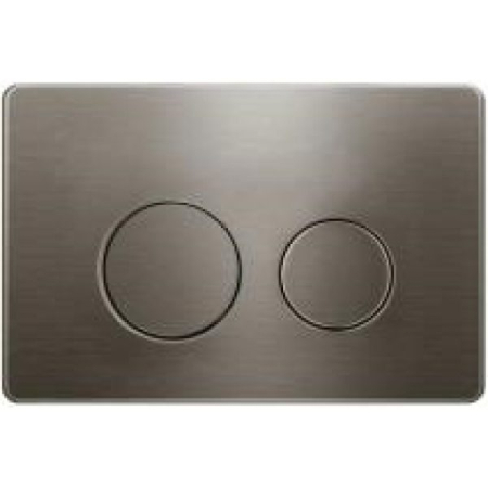 Access Plate Round Button Gunmetal