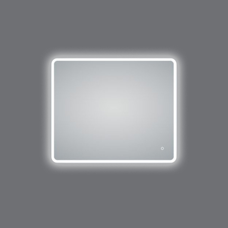 900*750mm Frosted Edge 3 Color Lighting Backlit Acrylic LED Mirror Touch Sensor Switch Defogger Pad Wall Mounted Vertical or Horizontal