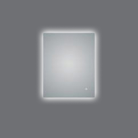 600*750mm Sharpe Edgd 3 Color Lighting Backlit LED Mirror Touch Sensor Switch Defogger Pad Wall Mounted Vertical or Horizontal