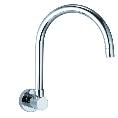 Wall Swivel Outlet Chrome