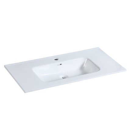 1200mm O Shape Basin Thin Edge Ceramic Vanity Top