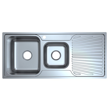Otus 1 & 3/4 Bowl & Drainer Sink 1080 x 480 x178mm