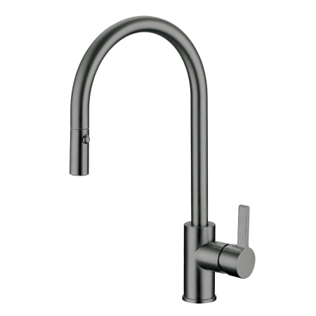 Otus New Pull Out Sink Mixer Gun Metal