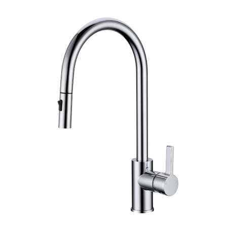Otus Pull Out Sink Mixer Chrome