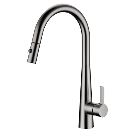 Luxa Pull Out  Sink Mixer  Gun Metal