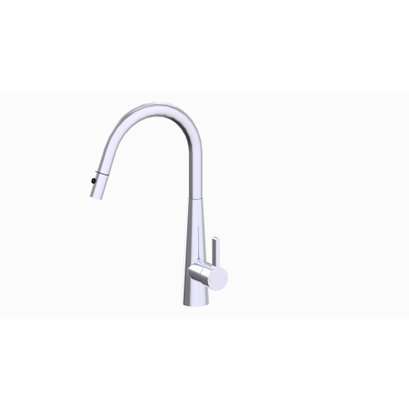 Otus Lux Pull Out Sink Mixer Chrome