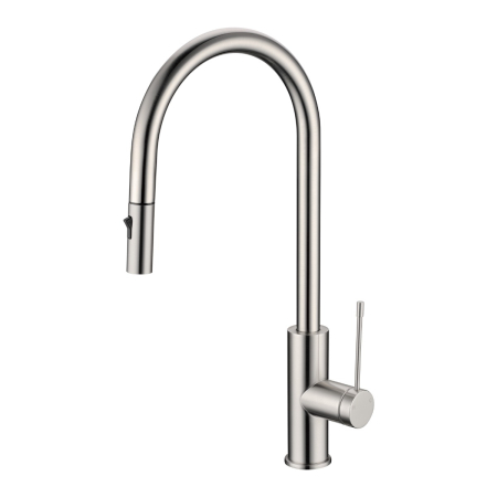 Aziz-II Pull Out Sink Mixer Brushed Nickel