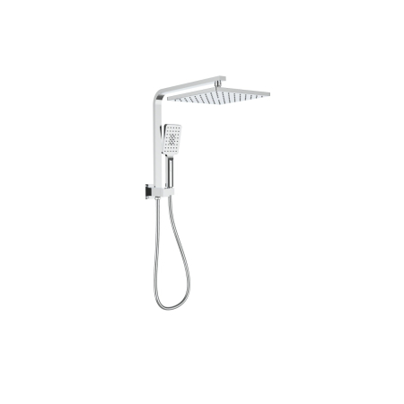 New Sando Square Mini Multi-function Shower Set Chrome, 250mm Plastic Shower Head