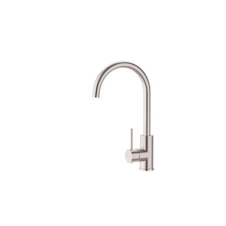 Otus Slimline SS Sink Mixer Brushed Stainless Steel