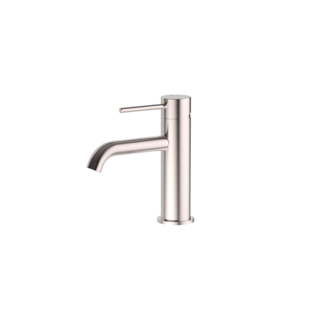 Otus Slimline SS Basin Mixer Brushed Stainless Steel
