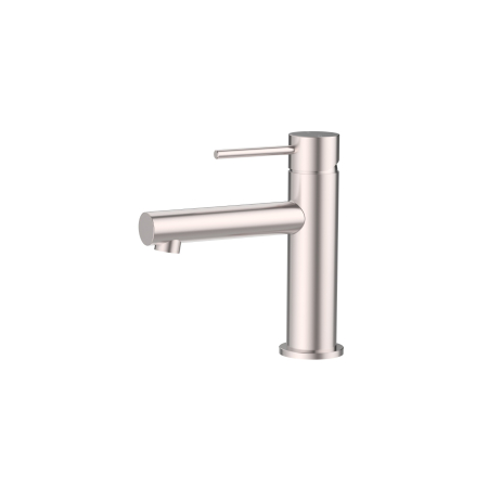 Otus Slimline SS Basin Mixer Brushed Stainless Steel