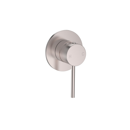 Otus Slimline SS Wall Mixer Trim Kits Brushed Stainless Steel