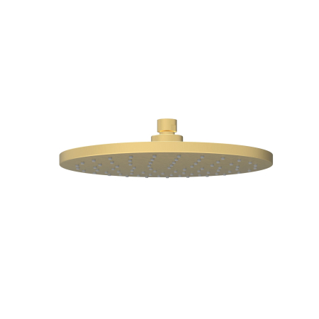 Otus Round Overhead Shower 200mm Brushed Gold