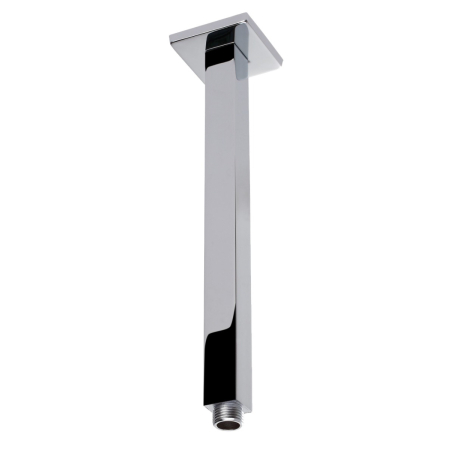 Square Vertical Shower Arm Chrome