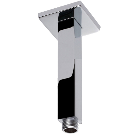 Square Vertical Shower Arm Chrome