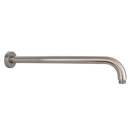 Round Horizontal Shower Arm Brushed Nickel