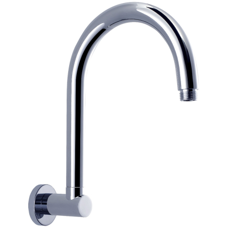Round Curved Shower Arm Chrome