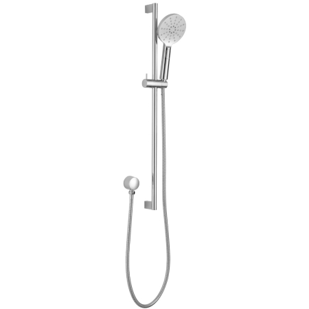 Cora Round Sliding Shower Set Chrome