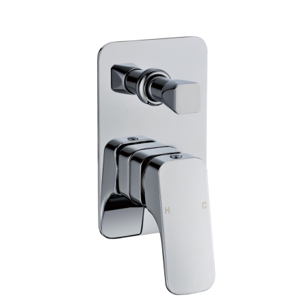 Nova Wall Mixer with Diverter Chrome
