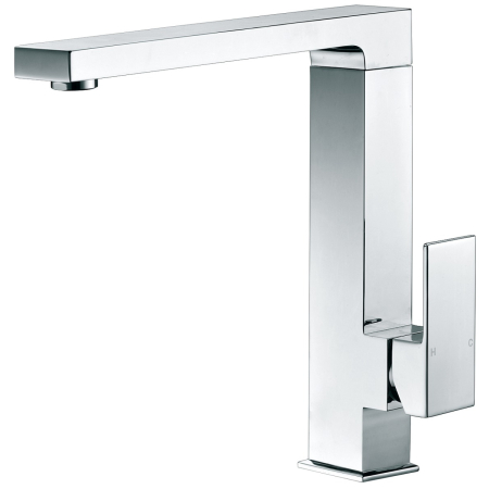 Rosa High Rise Square Sink Mixer Chrome