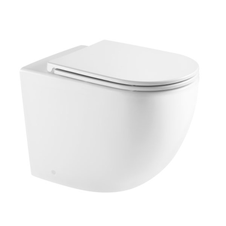 Norton99 Matt White Floor Pan With Slim Uf Seat Cover 