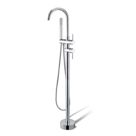 Pentro Chrome Free Standing Spout & Shower