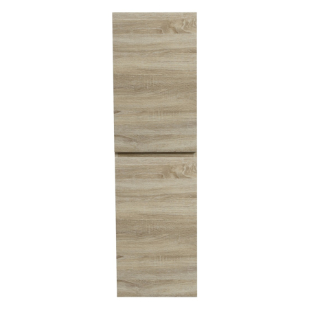 1350mm White Oak MDF Cabinet Bathroom Vanity 2 Doors Tall Boy