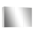 1200*150*720mm Pvc White Shaving Cabinet Three Doors