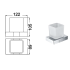 Seto Tumbler Holder Chrome