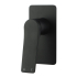Square Black Built-in Shower Mixer(Brass)