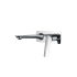 Square Chrome Bathtub/Basin Wall Mixer With Spout