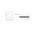 Black Soap Dish Holder