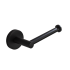 Black Round Stainless Steel Wall Mounted Toilet Paper Roll Holder