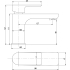Black Basin Mixer Tap