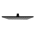 Square Black Brass Rainfall Shower Head 250mm