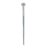 Round Chrome Ceiling Shower Arm 600mm