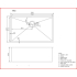 304 Stainless Steel Hand-made Single Bowl Kitchen Sink(Round Edges) 762*457*254mm