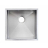304 Stainless Steel Hand-made Single Bowl Kitchen Sink 440*440*205mm(R10 Corner)