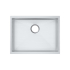 304 Stainless Steel Hand-made Single Bowl Kitchen Sink(Round Edges)600*450*300mm