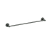 600mm Otus Slimline Single Towel Rail Gun Metal