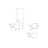 Otus Slimline Toilet Brush Holder Matt Black