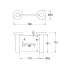Otus Slimline Soap Holder Brushed Stainless Steel