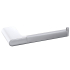 Cora Toilet Roll Holder Chrome & White