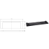 Cora Cosmetic Shelf Matt Black