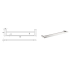 Flores Double Towel Rail 800 mm Chrome