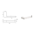 Ceram Toilet Roll Holder Brushed Nickel