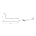 Ceram Towel Bar Brushed Nickel
