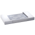 Eden Soap Holder Chrome & White