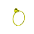 Clasico Towel Ring in Brushed Gold