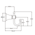 Clasico Robe Hook in Brushed Nickel